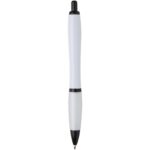 Nash recycled plastic ballpoint pen with black trims (black ink) - Image 4