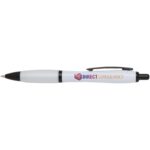 Nash recycled plastic ballpoint pen with black trims (black ink) - Image 2