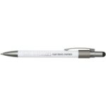 Rill RCS recycled ballpoint pen with stylus and fidget spinner (blue ink) - Image 2
