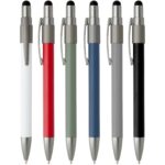 Rill RCS recycled ballpoint pen with stylus and fidget spinner (blue ink) - Image 7