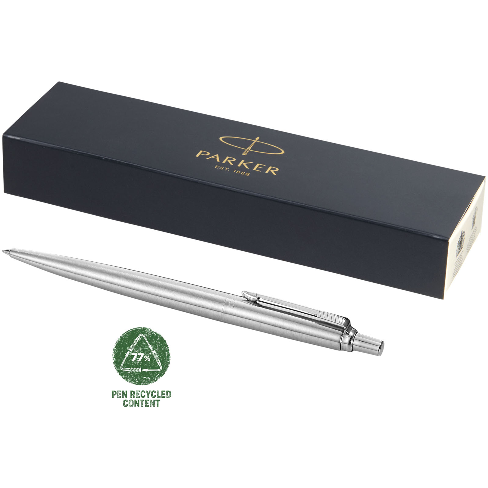 10647600 Parker Jotter ballpoint pen (black ink) - Image 1