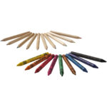 Lucky 19-piece coloured pencil and crayon set - Image 4