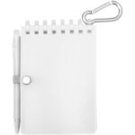 Lig Mini recycled outdoor soft cover notebook and ballpoint pen set (black ink) - Image 4