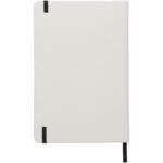 Spectrum A5 white notebook with coloured strap - Image 4
