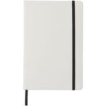 Spectrum A5 white notebook with coloured strap - Image 3