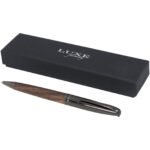 Loure wood barrel ballpoint pen (black ink) - Image 2
