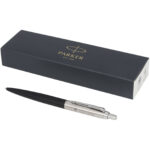 Parker Jotter XL matte with chrome trim ballpoint pen (blue ink) - Image 2