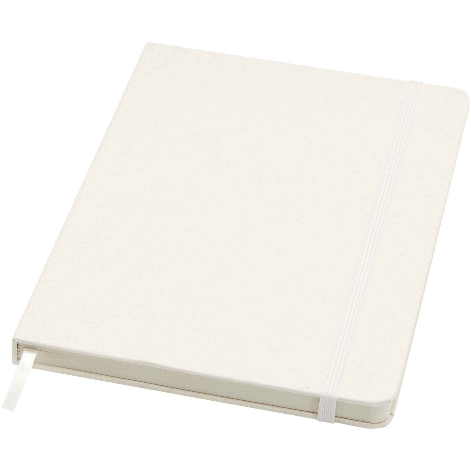 10736501 Bass A5 recycled hard cover notebook with lined pages - Image 1