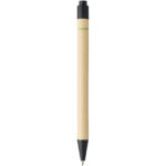 Berk recycled carton and corn plastic ballpoint pen (black ink) - Image 4