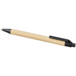 Berk recycled carton and corn plastic ballpoint pen (black ink) - Image 5