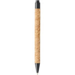 Midar cork and wheat straw ballpoint pen (black ink) - Image 4