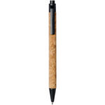 Midar cork and wheat straw ballpoint pen (black ink) - Image 3