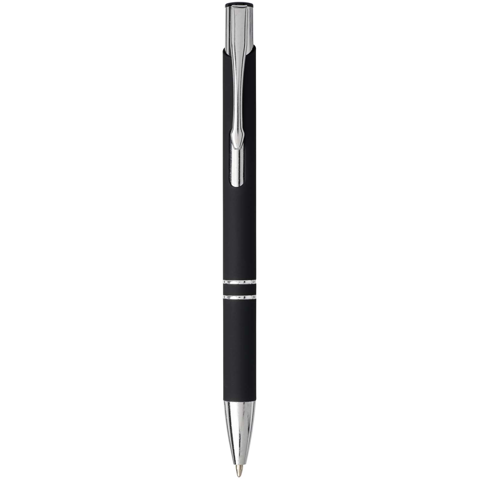 10743700 Moneta soft touch ballpoint pen (black ink) - Image 1