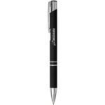Moneta soft touch ballpoint pen (black ink) - Image 2