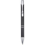 Moneta aluminium click ballpoint pen (black ink) - Image 3