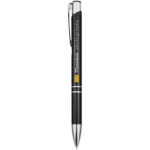 Moneta aluminium click ballpoint pen (black ink) - Image 2