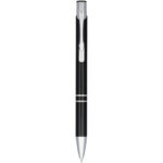 Moneta anodized aluminium click ballpoint pen (black ink) - Image 3