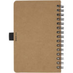 Cobble A6 wire-o recycled cardboard notebook with stone paper - Image 4
