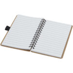 Cobble A6 wire-o recycled cardboard notebook with stone paper - Image 5