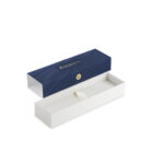 Waterman Allure ballpoint and rollerball pen set (blue ink) - Image 3