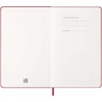 Moleskine hard cover 12 month L daily planner - Image 4