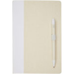 Dairy Dream A5 size reference recycled milk cartons notebook and ballpoint pen set - Image 3