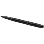 Parker IM achromatic ballpoint and rollerball pen set with gift box (black/blue ink) - Image 7