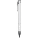 Moneta recycled aluminium ballpoint pen (black ink) - Image 2