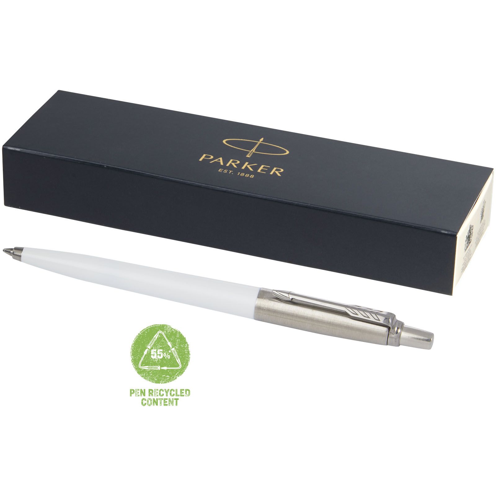 10782301 Parker Jotter Recycled ballpoint pen (blue ink) - Image 1