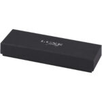 Lucetto recycled aluminium ballpoint and rollerball pen gift set (black ink) - Image 3