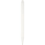 Chartik monochromatic recycled paper ballpoint pen with matte finish (black ink)