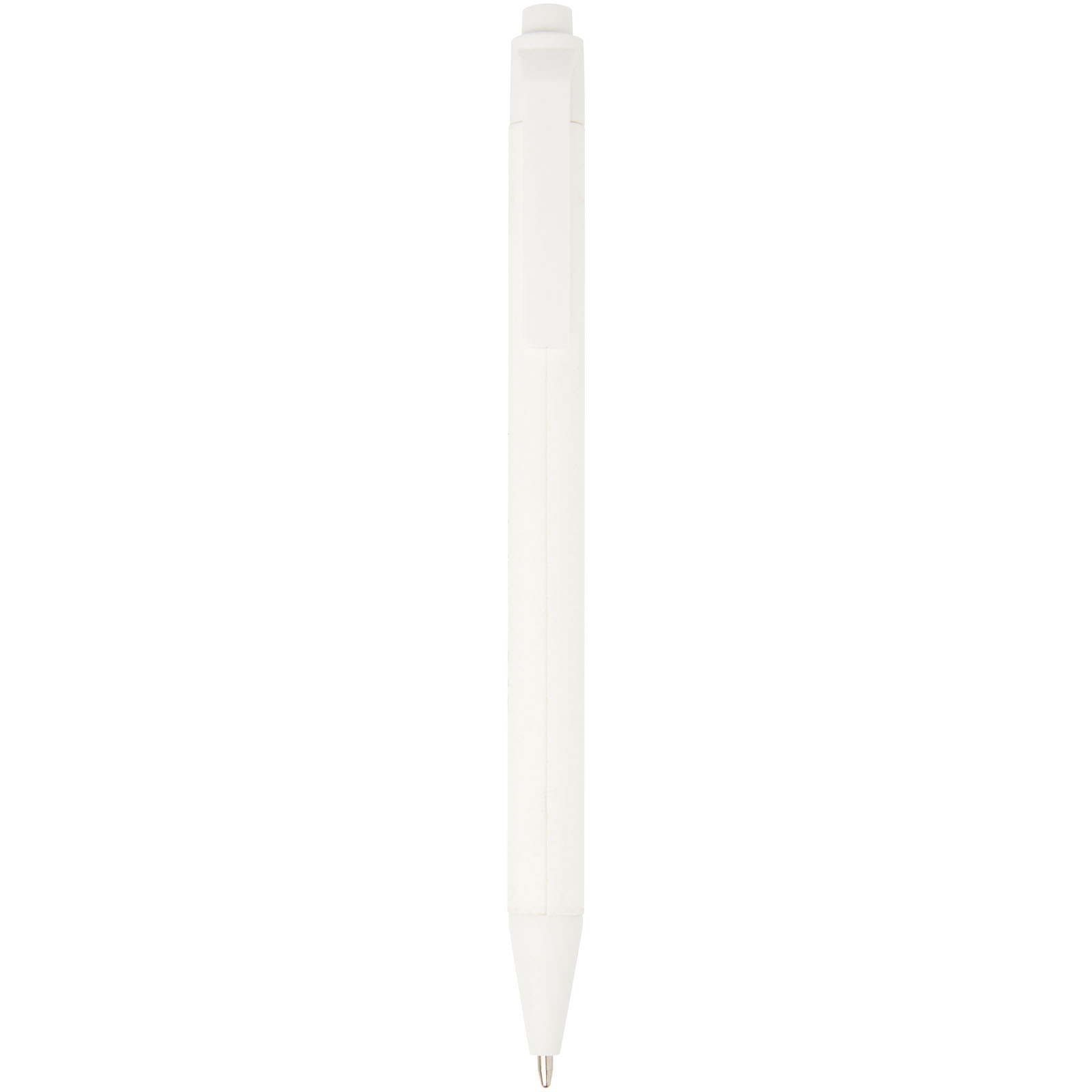 10783901 Chartik monochromatic recycled paper ballpoint pen with matte finish (black ink) - Image 1