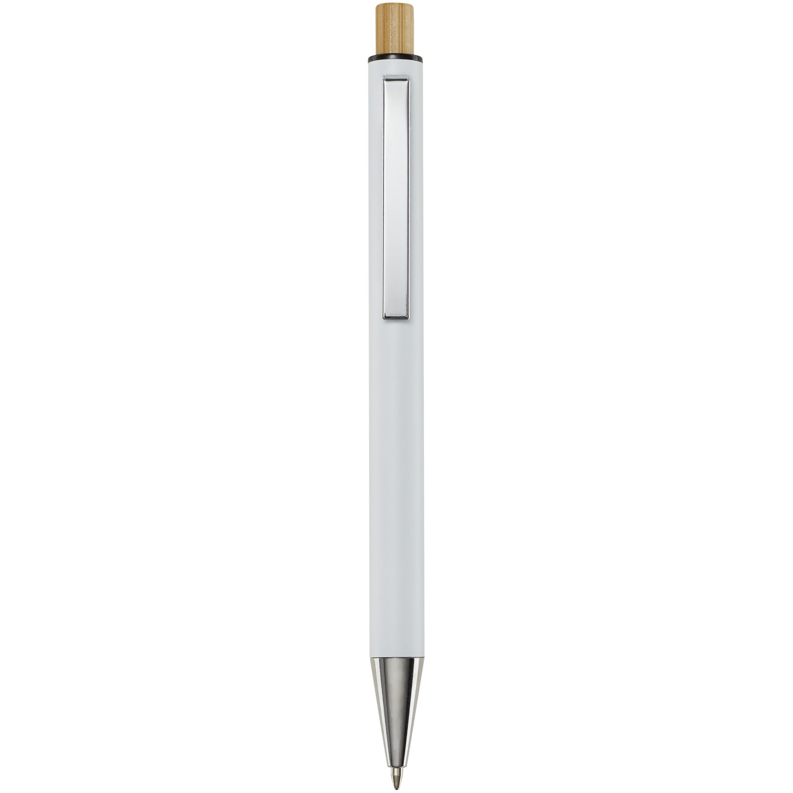 10787401 Cyrus recycled aluminium ballpoint pen (blue ink) - Image 1