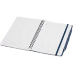 Thalaasa A5 ocean-bound hard cover notebook with ballpoint pen (black ink) - Image 5