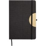 Carmen A5 hard cover notebook and ballpoint pen gift set (black ink) - Image 4