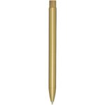 Beatriz recycled brass ballpoint pen (blue ink) - Image 5