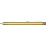 Beatriz recycled brass ballpoint pen (blue ink) - Image 4