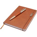 Legato A5 notebook and rollerball pen set (blue ink) - Image 6