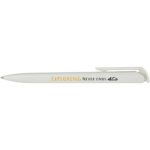 Lucia recycled plastic ballpoint pen (black ink) - Image 2