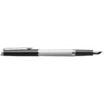 Hemisphere colour blocking fountain pen with palladium trim (blue ink) - Image 3