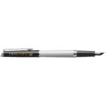 Hemisphere colour blocking fountain pen with palladium trim (blue ink) - Image 2
