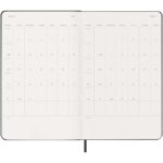 Moleskine horizontal hard cover 12 month L weekly planner - Image 6