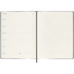 Moleskine hard cover 12 month XL weekly planner - Image 5