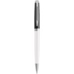 Hemisphere colour blocking ballpoint pen with palladium trim (blue ink)