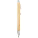 Oblys bamboo ballpoint pen and mechanical pencil set (black ink) - Image 6