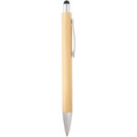 Oblys bamboo ballpoint pen and mechanical pencil set (black ink) - Image 7