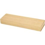 Oblys bamboo ballpoint pen and mechanical pencil set (black ink) - Image 3