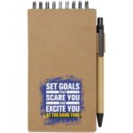 Flipper sticky notepad with ballpoint pen (black ink) - Image 2