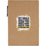 Swift sticky notes booklet with ballpoint pen (black ink) - Image 2