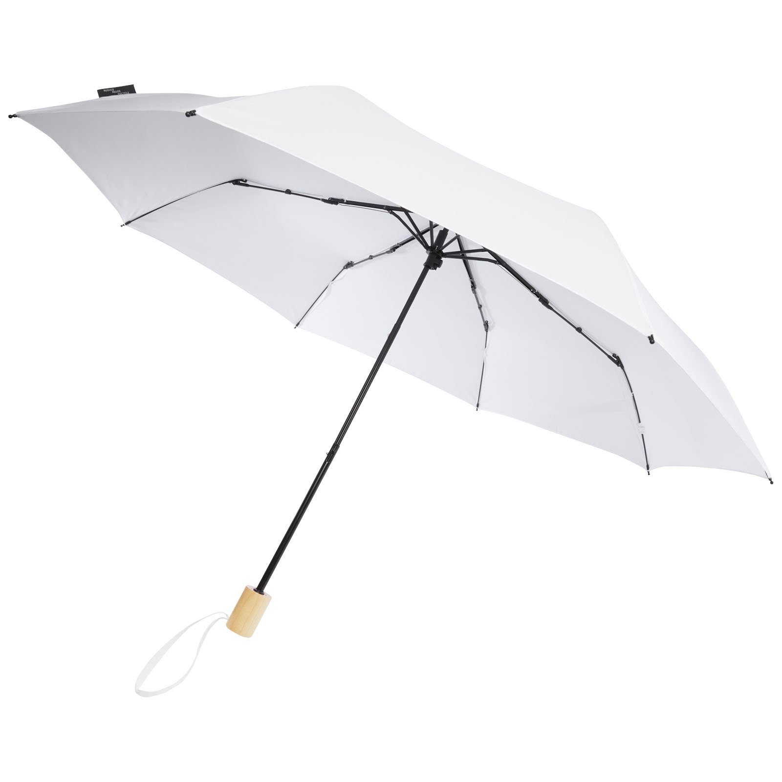 10914501 Birgit 21'' foldable windproof recycled PET umbrella - Image 1